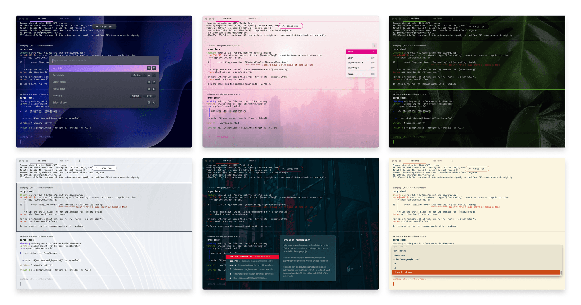How we designed themes for the terminal - a peek into our process